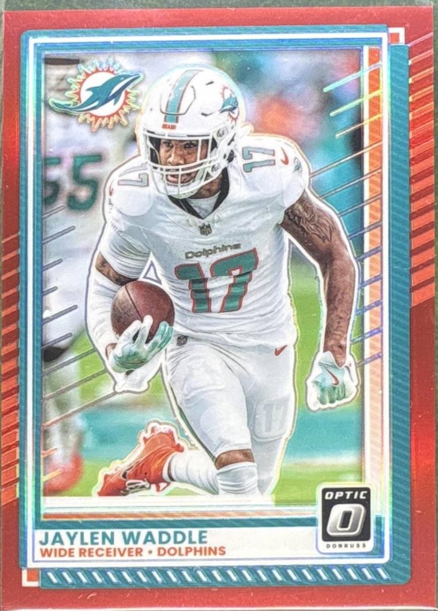 Jaylen Waddle [Red] #160