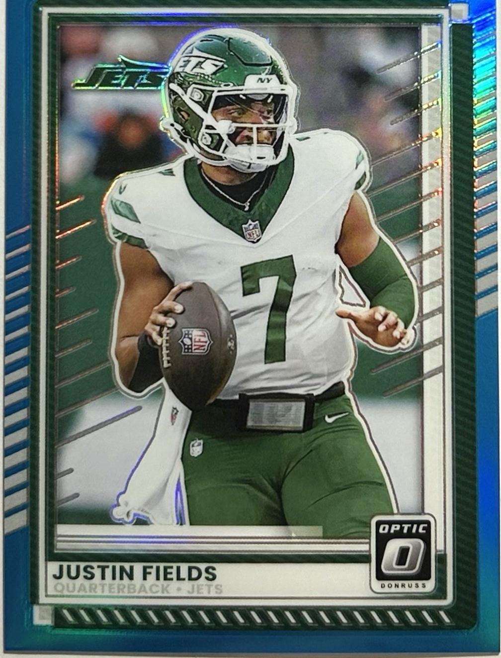 Justin Fields [Aqua] #167