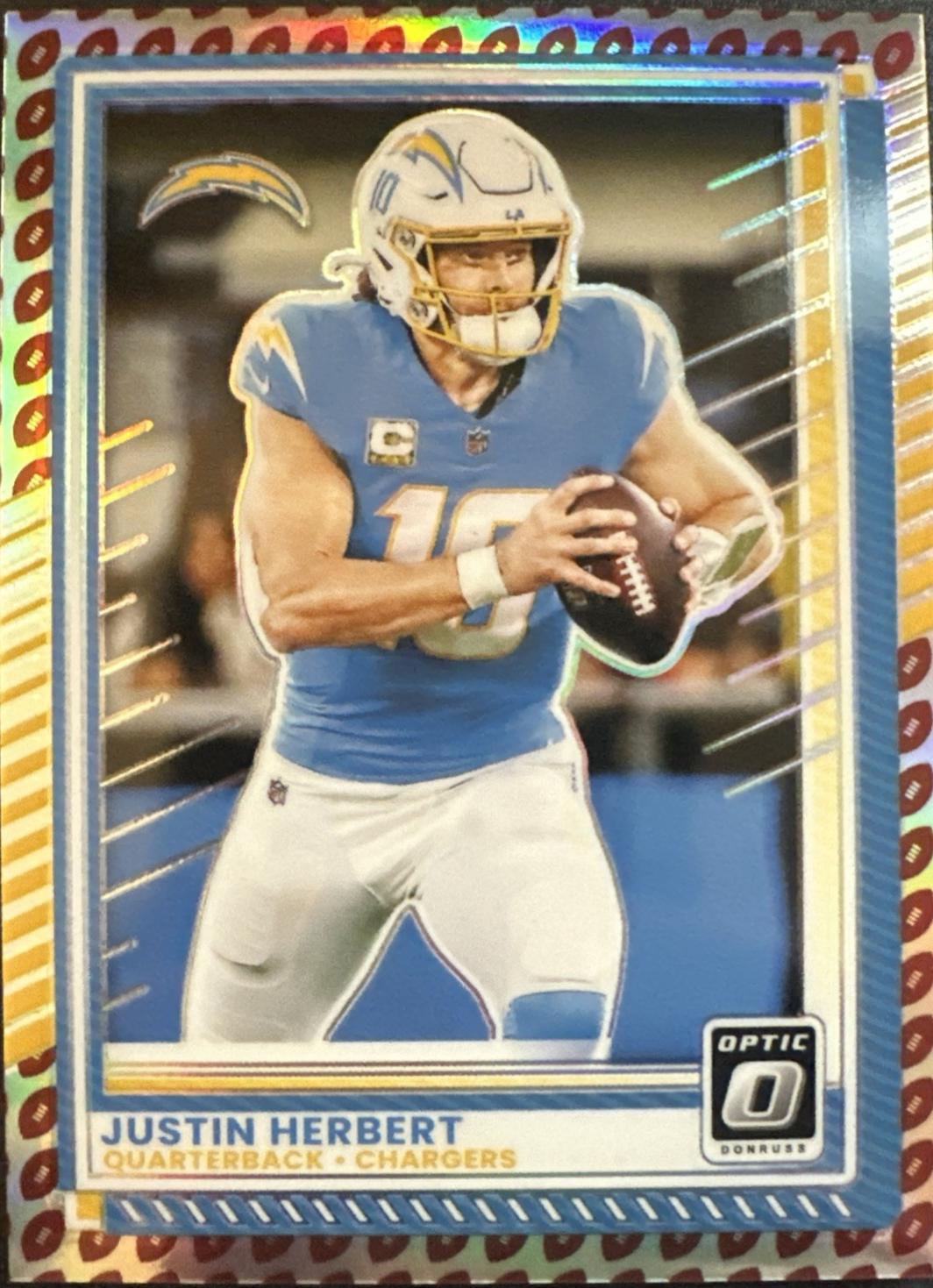 Justin Herbert [Footballs] #109