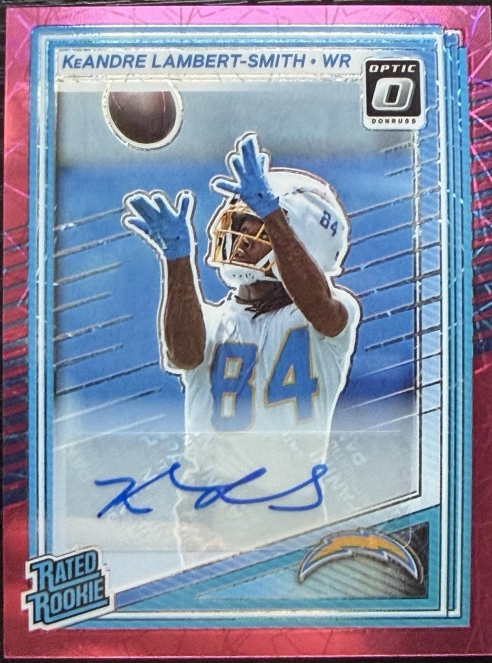 KeAndre Lambert-Smith [Pink Velocity Autograph] #271