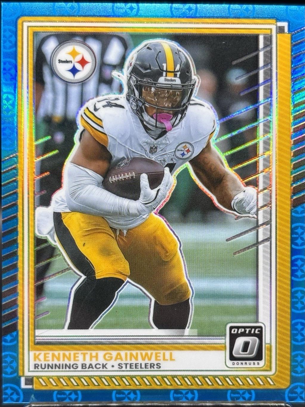 Kenneth Gainwell [Neon Blue] #97