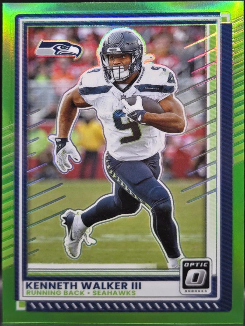Kenneth Walker III [Neon Green] #133