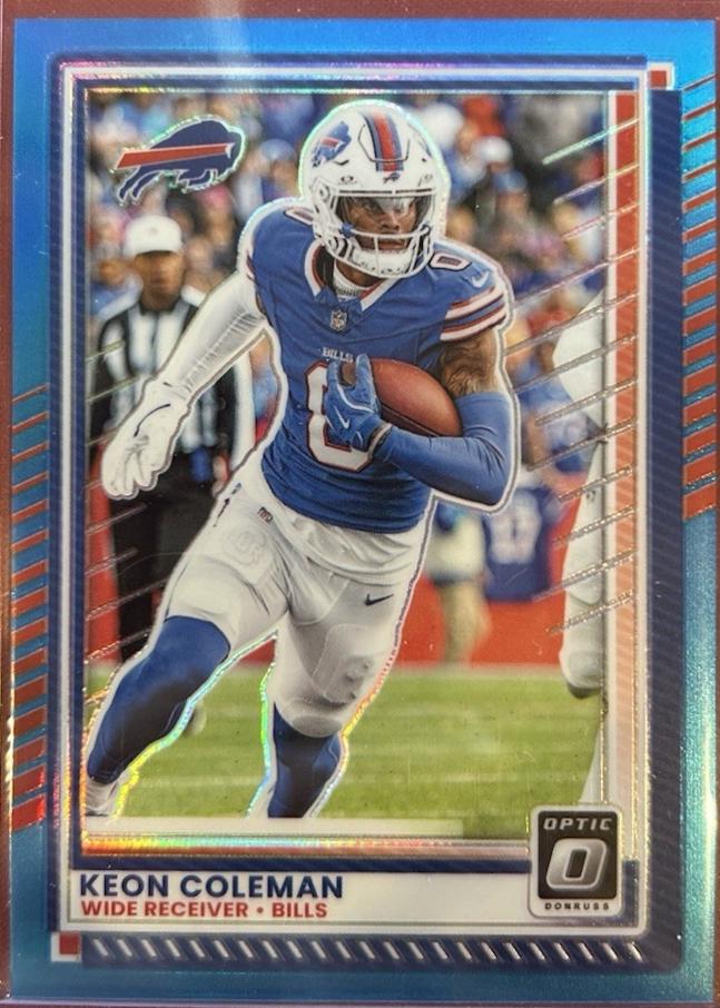 Keon Coleman [Aqua] #32