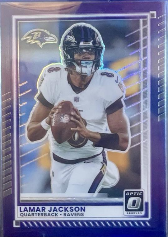 Lamar Jackson [Purple] #80