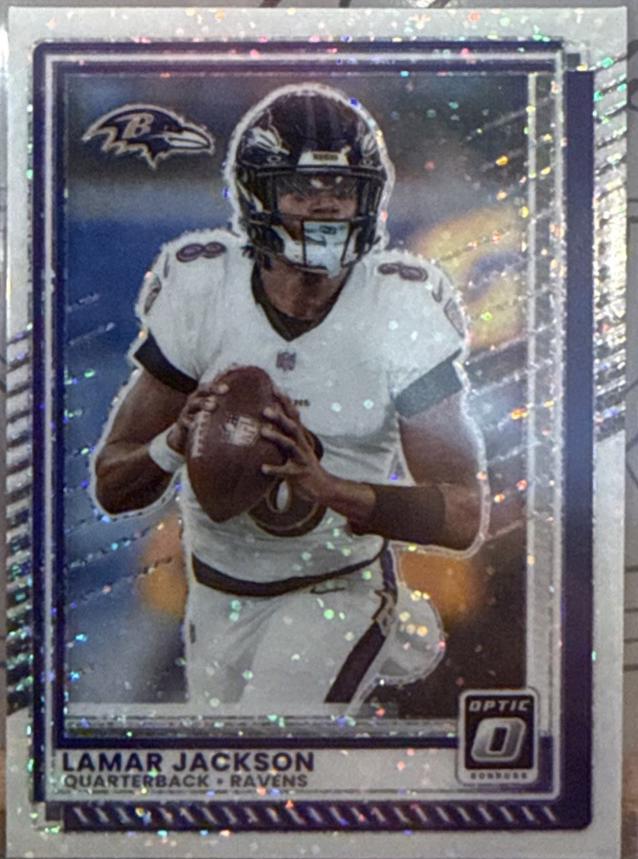 Lamar Jackson [White Sparkle] #80