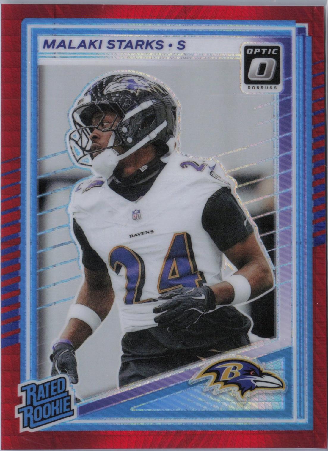Malaki Starks [Red Hyper] #256