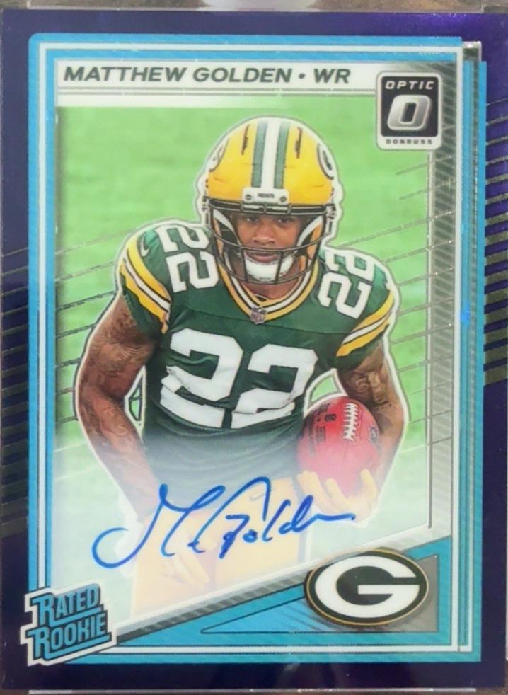 Matthew Golden [Purple Stars RPS Autograph] #205