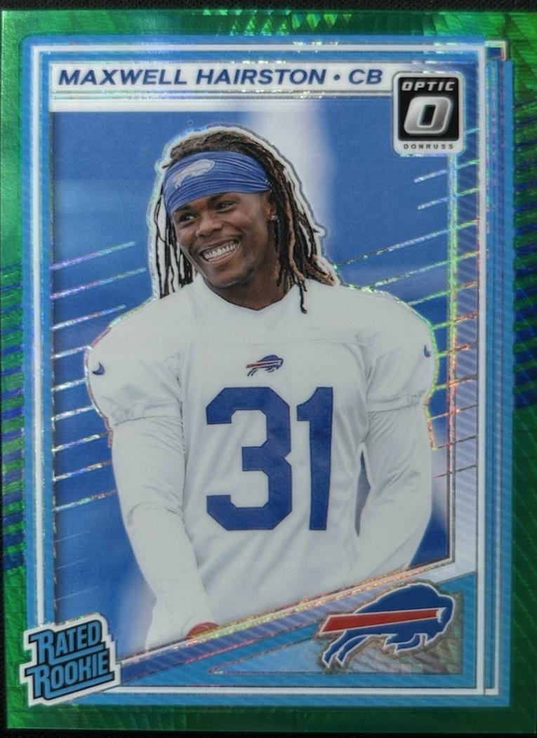 Maxwell Hairston [Green Hyper] #286