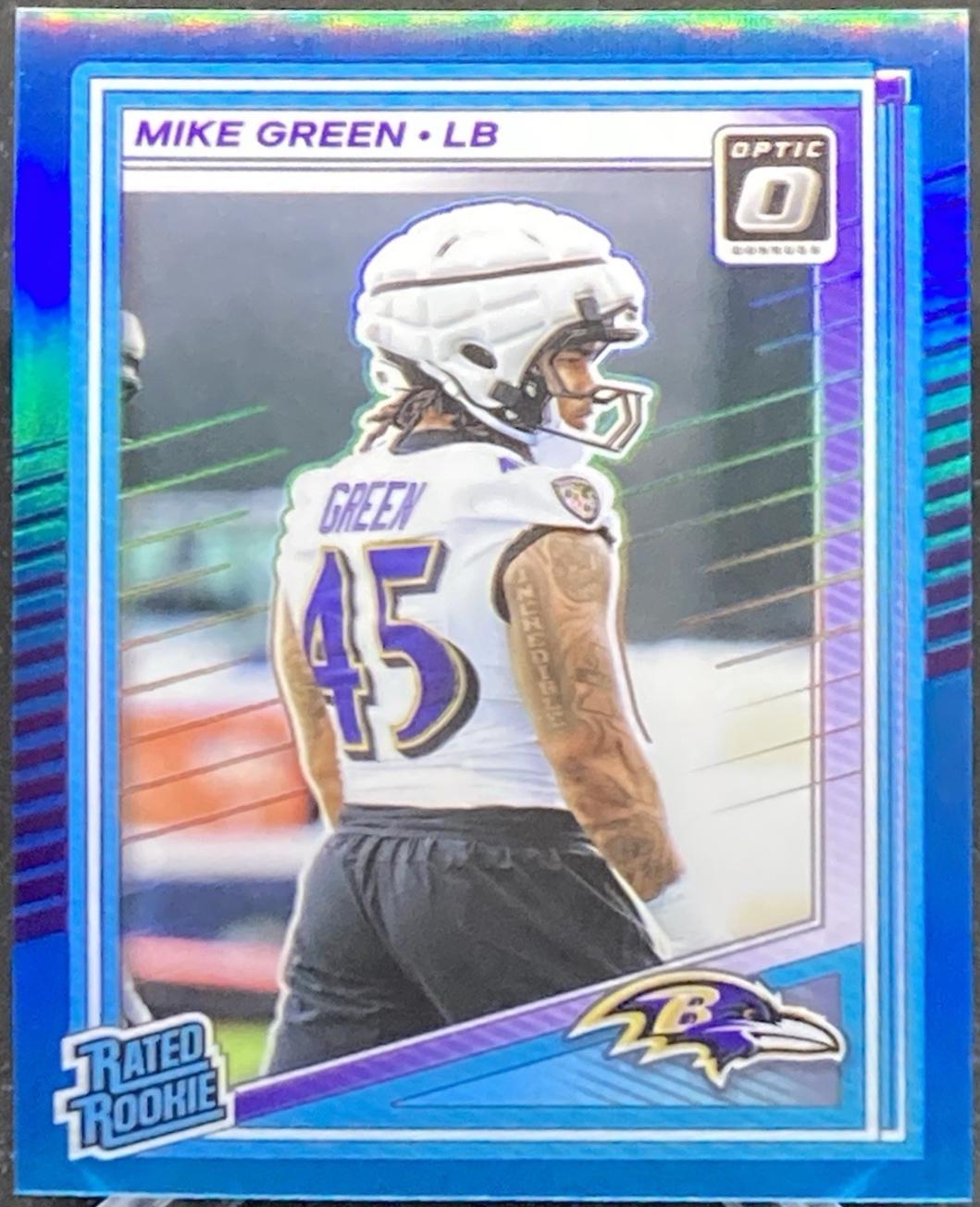 Mike Green [Neon Blue] #250