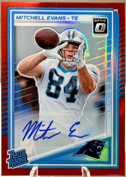 Mitchell Evans [Red Autograph] #254