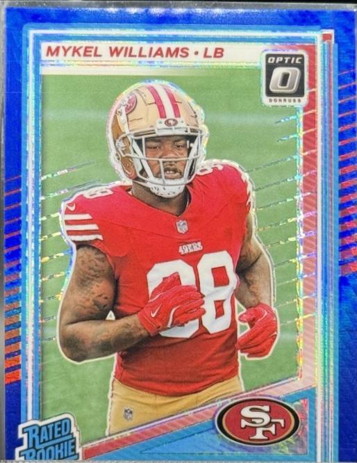 Mykel Williams [Blue Hyper] #210
