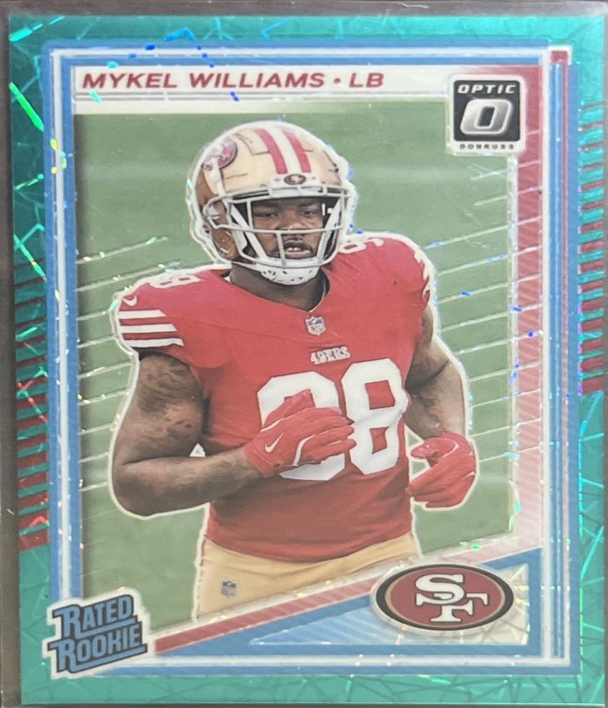 Mykel Williams [Teal Velocity] #210