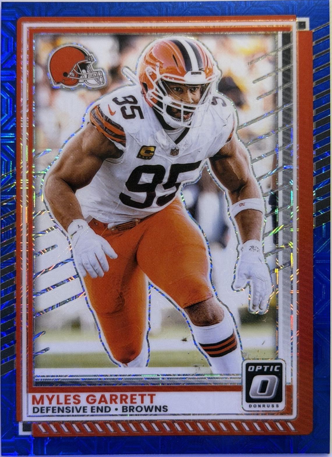Myles Garrett [Blue Mojo] #158
