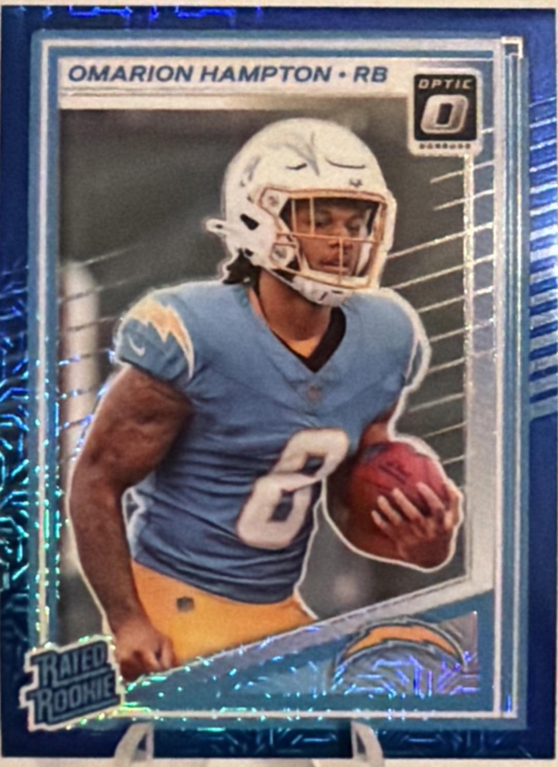 Omarion Hampton [Blue Mojo] #212