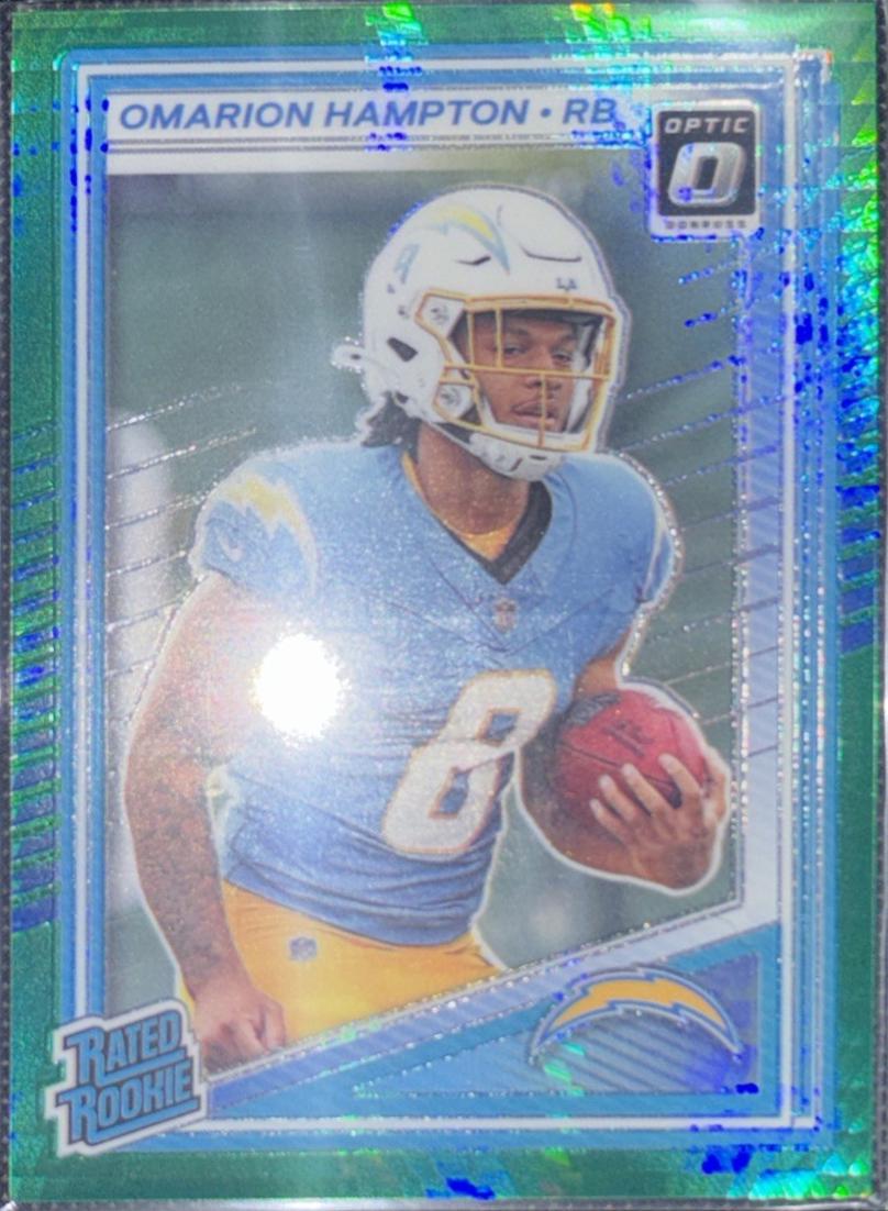 Omarion Hampton [Green Hyper] #212