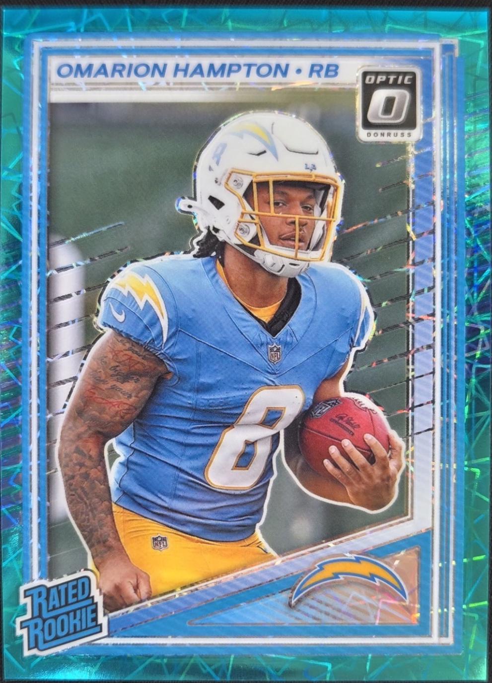 Omarion Hampton [Green Velocity] #212