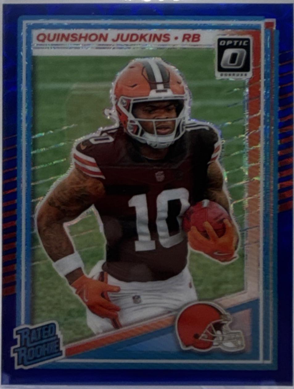 Quinshon Judkins [Blue Glitter] #252