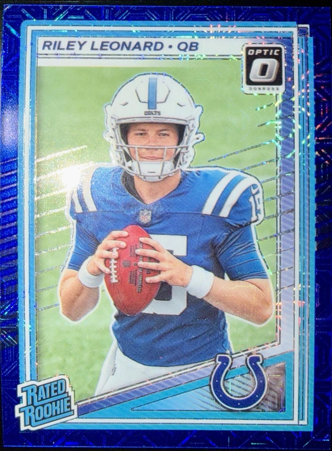 Riley Leonard [Blue Mojo] #255