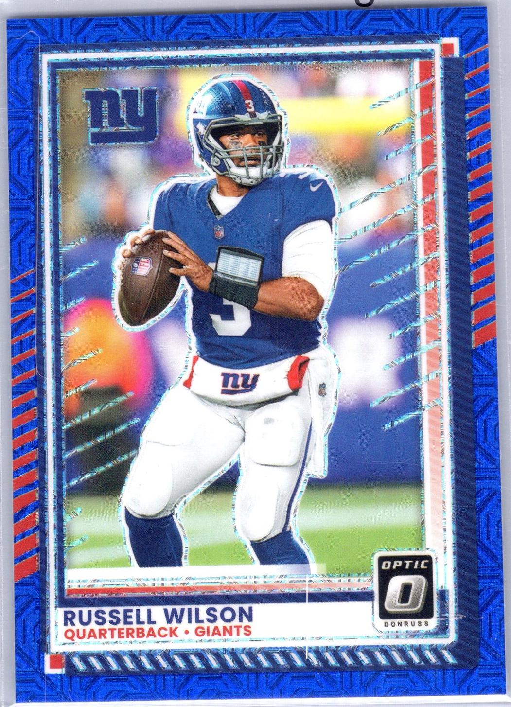 Russell Wilson [Blue Mojo] #50