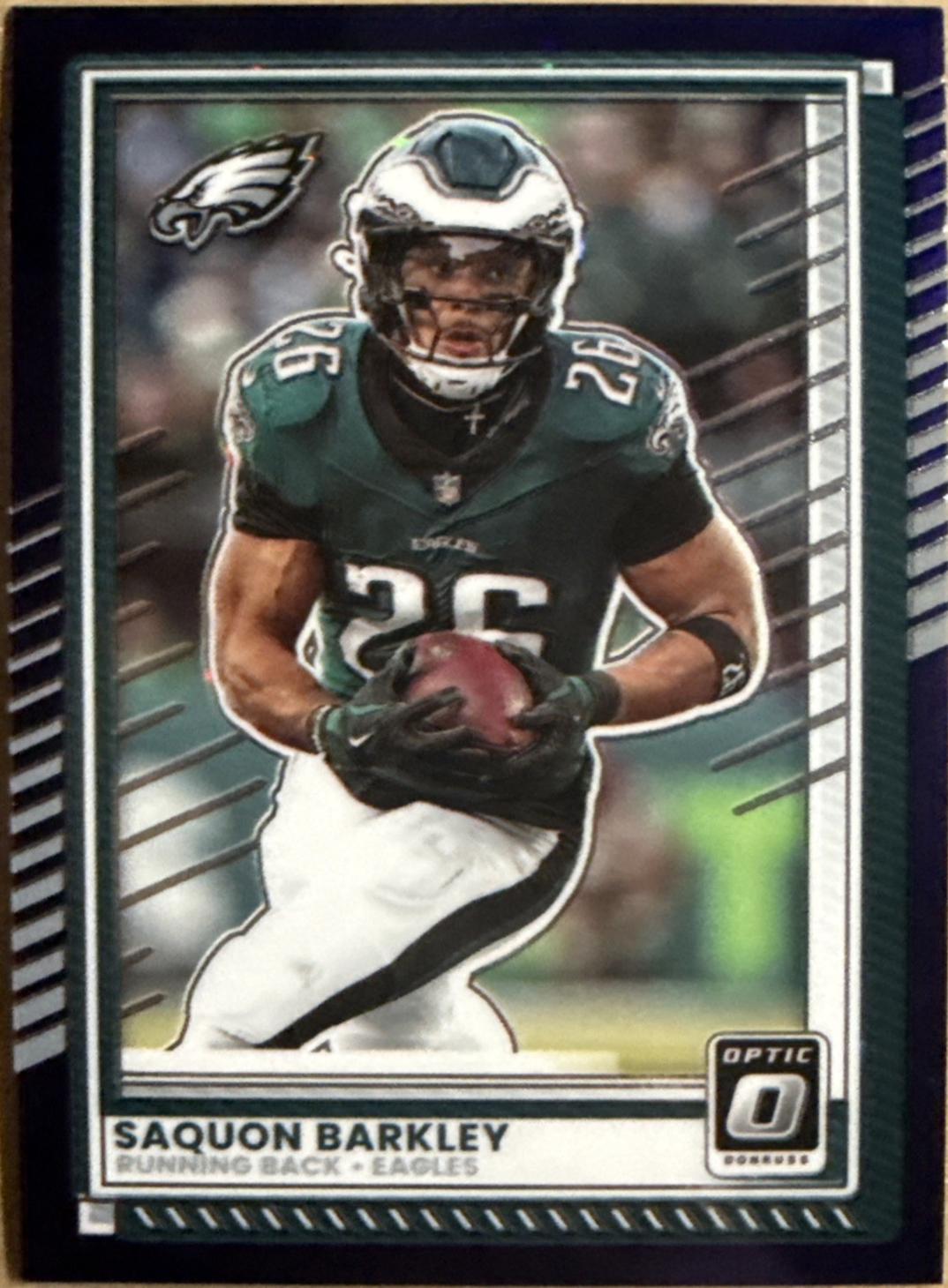 Saquon Barkley [Purple Stars] #15
