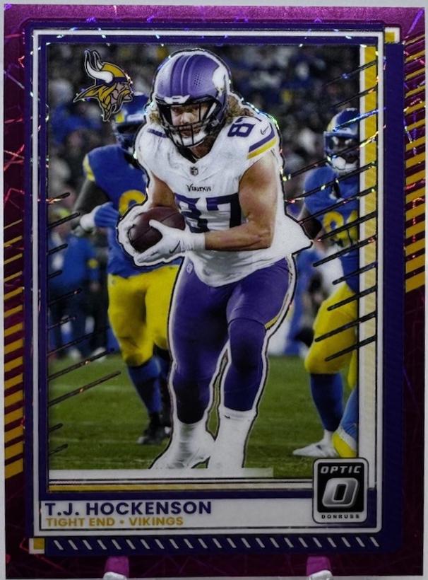 T.J. Hockenson [Pink Velocity] #145