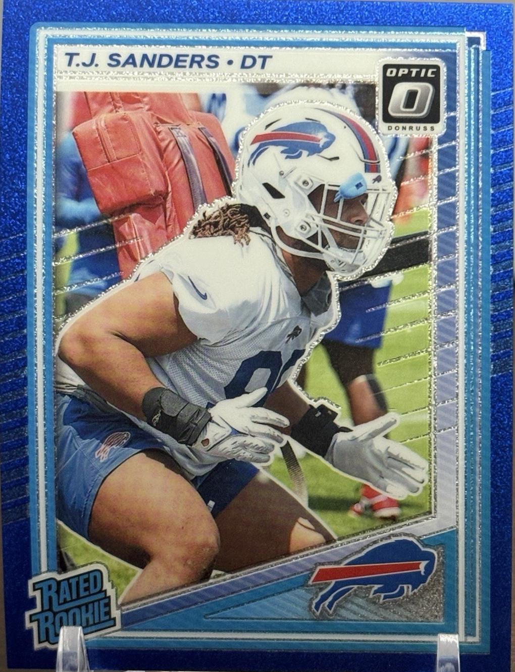 T.J. Sanders [Blue Glitter] #226