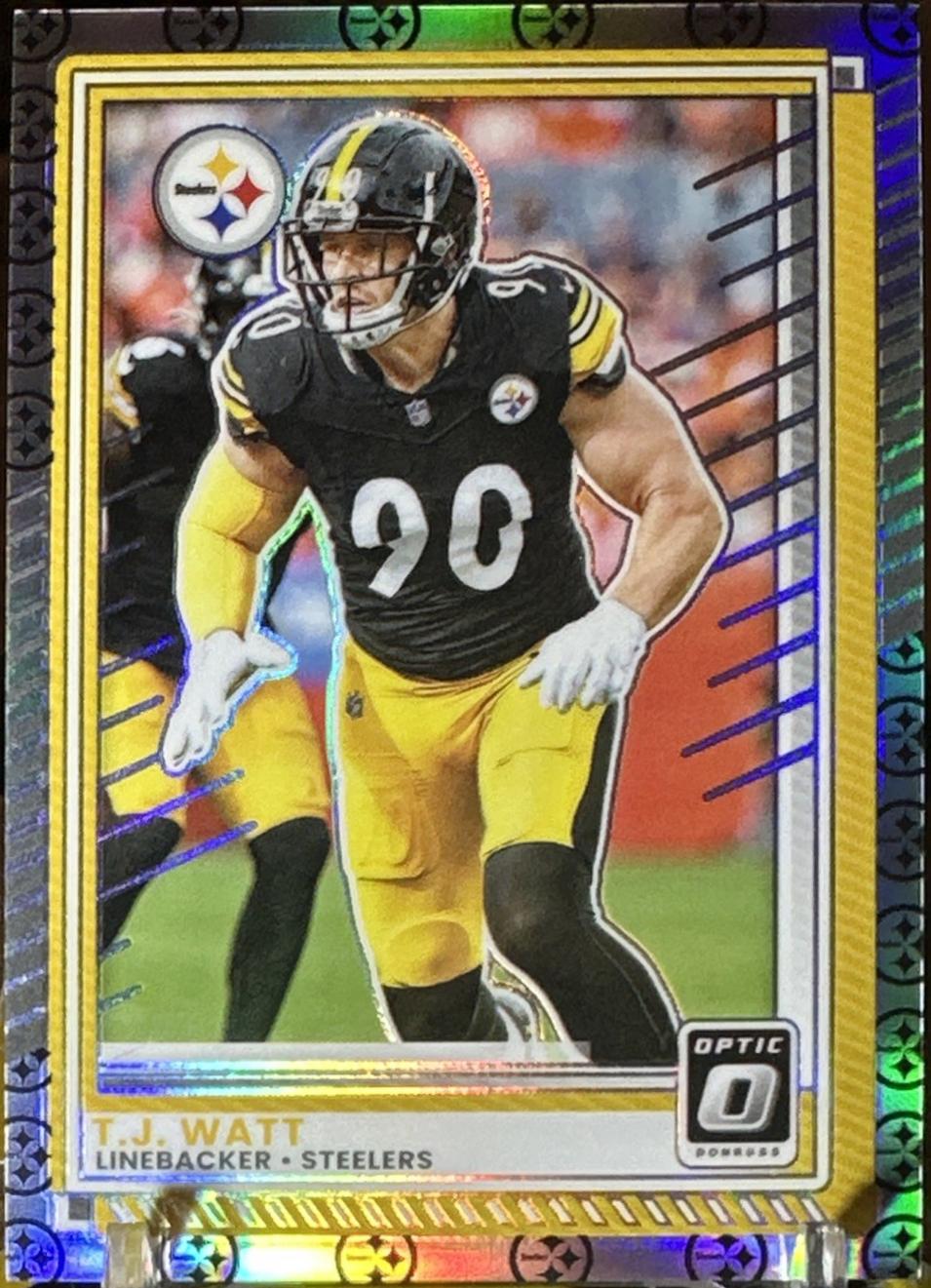 T.J. Watt [Team Logo] #100