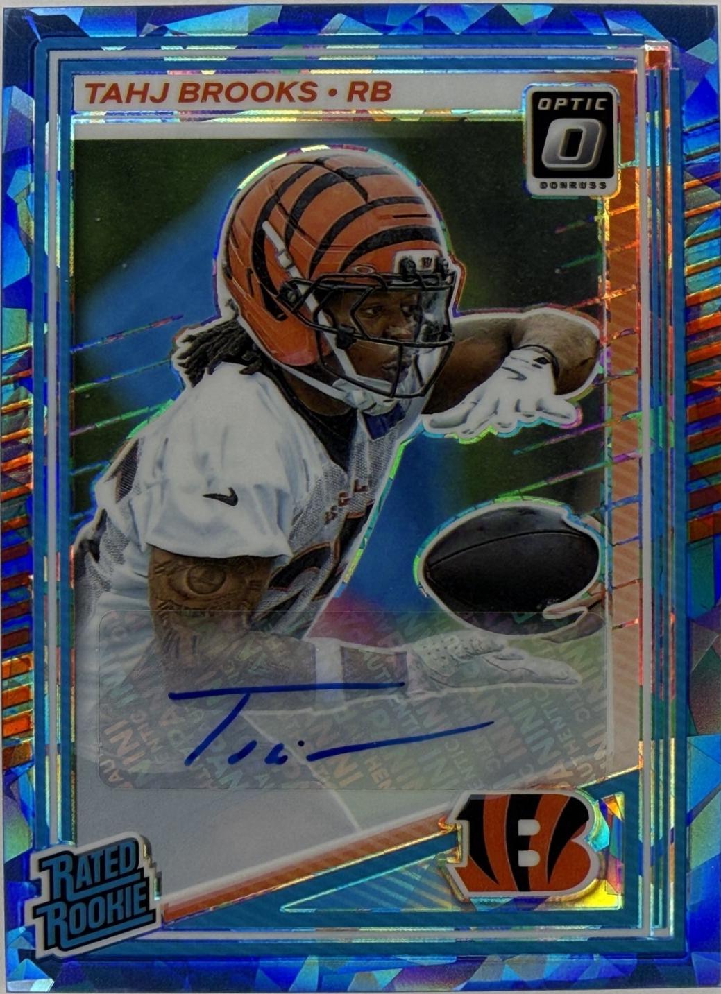 Tahj Brooks [Ice Autograph] #268