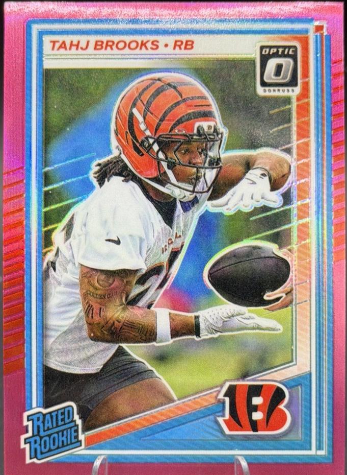 Tahj Brooks [Pink Velocity Autograph] #268