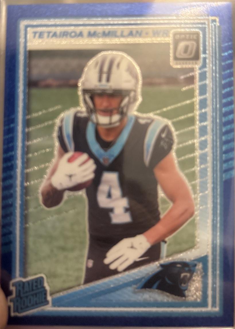 Tetairoa McMillan [Blue Glitter] #209