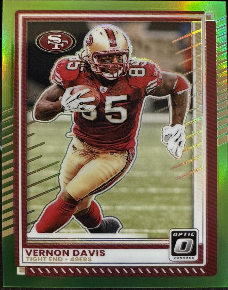 Vernon Davis [Lime Green] #137
