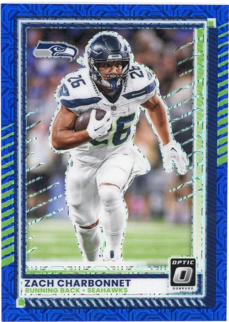 Zach Charbonnet [Blue Mojo] #69