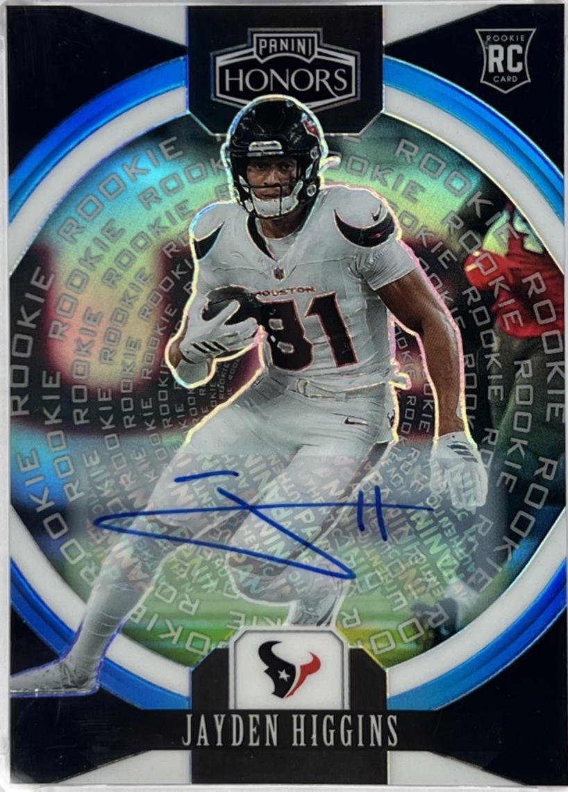 Jayden Higgins [Blue Rookie Signature] #42