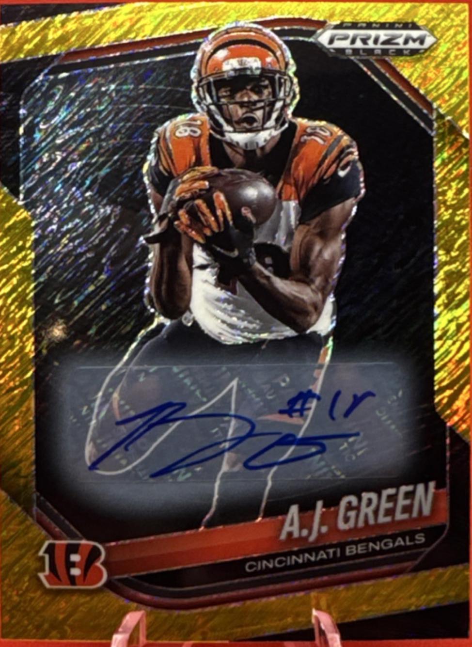 A.J. Green [Autograph Gold Shimmer] #26