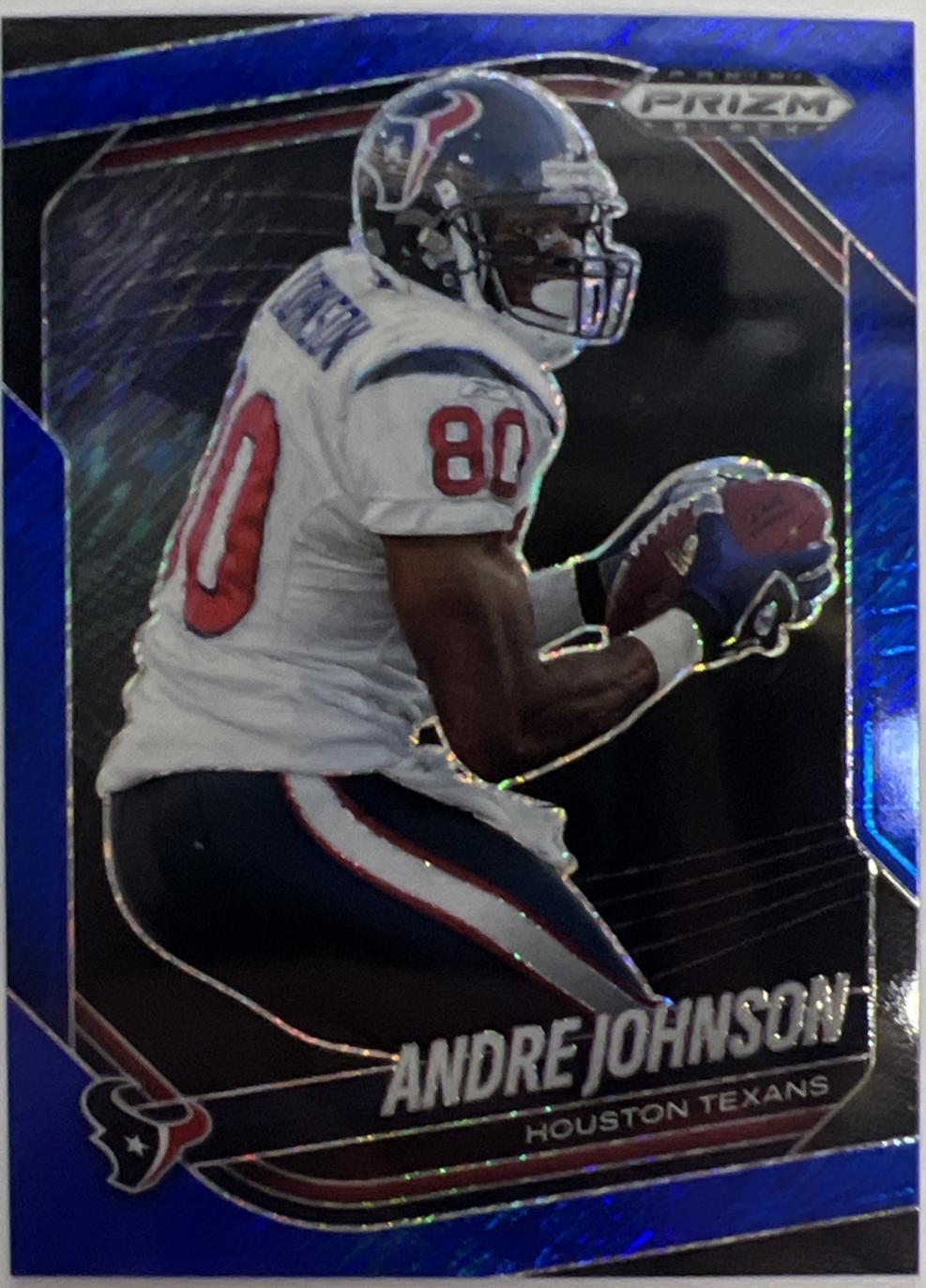 Andre Johnson [Blue Shimmer] #67