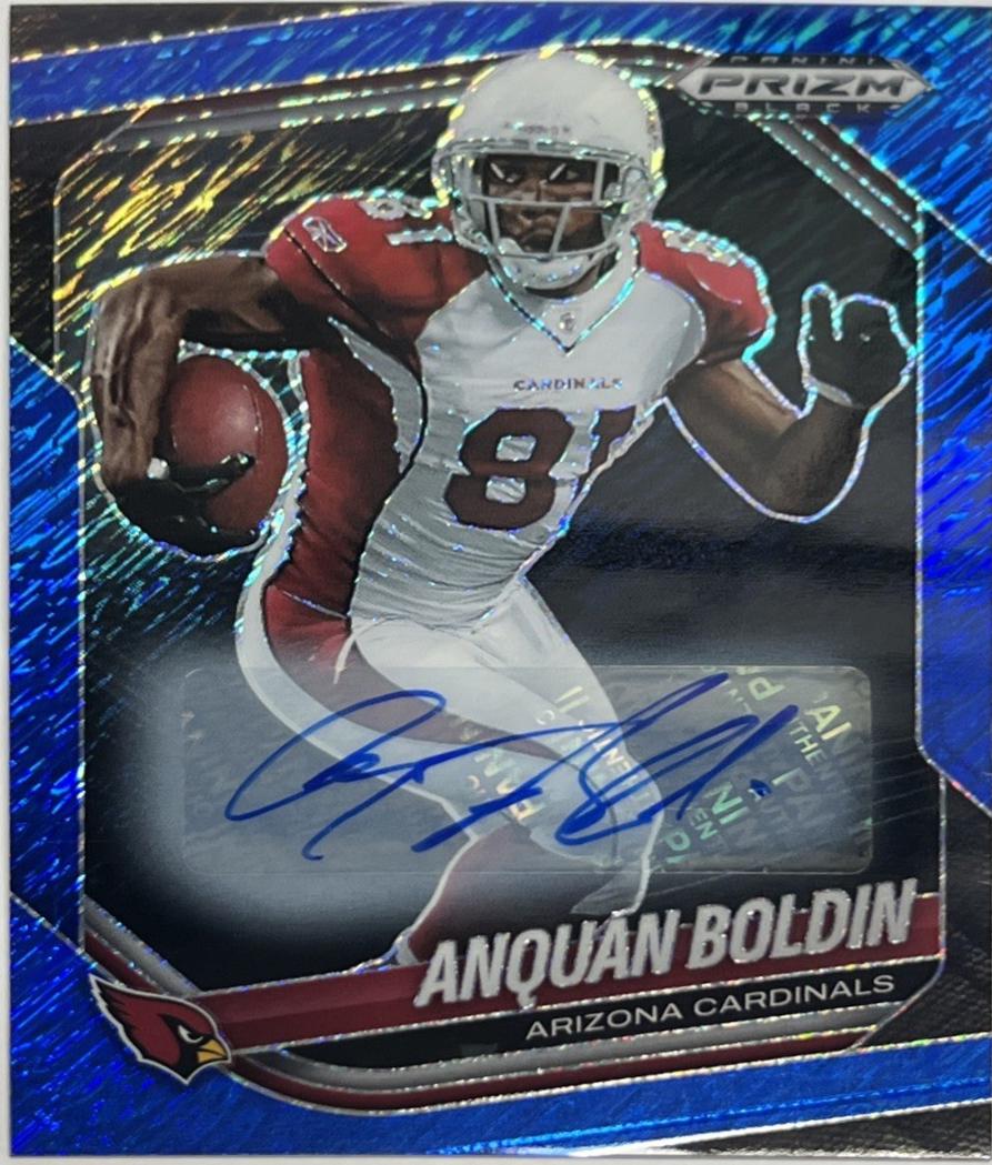 Anquan Boldin [Autograph Blue Shimmer] #2