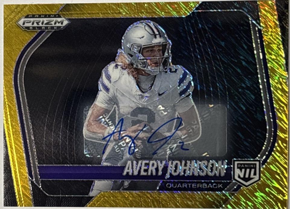 Avery Johnson [Autograph Gold Shimmer] #186