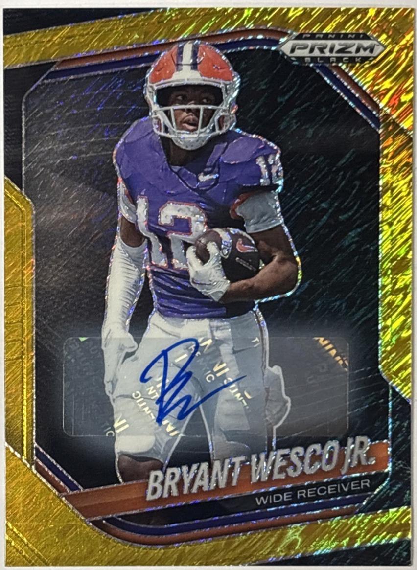 Bryant Wesco Jr. [Autograph Gold Shimmer] #157