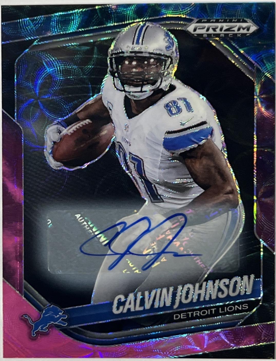Calvin Johnson [Autograph Nebula] #56