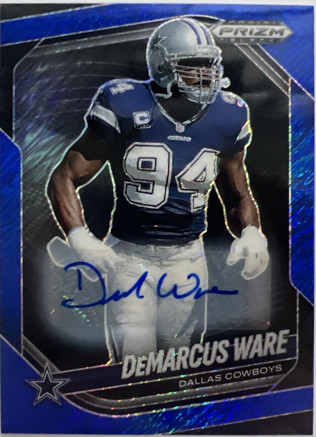 DeMarcus Ware [Autograph Blue Shimmer] #38