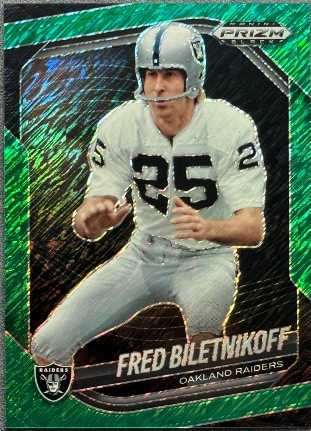 Fred Biletnikoff [Green Shimmer] #109