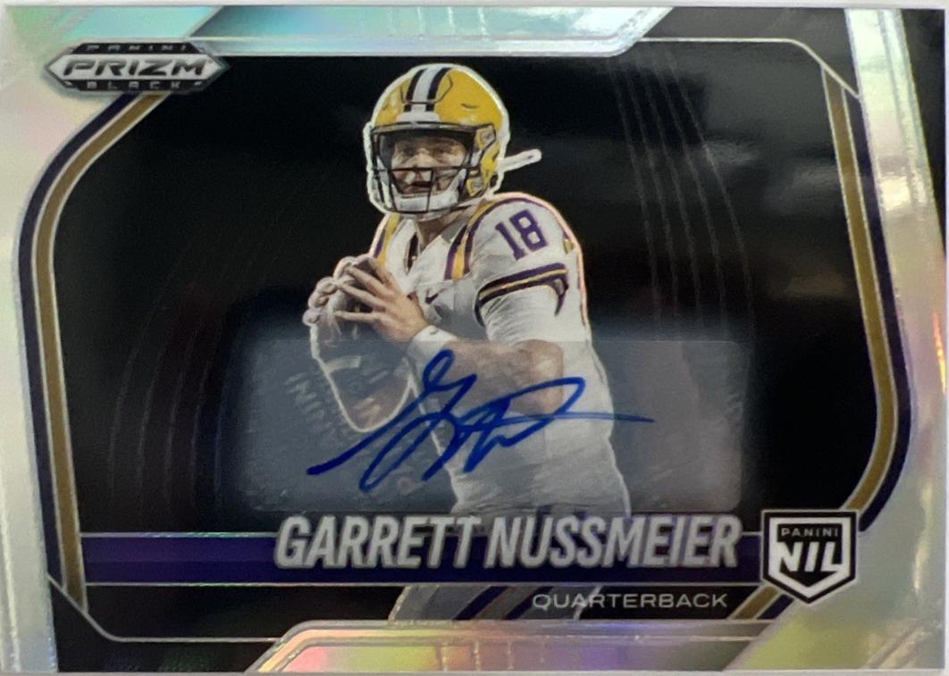 Garrett Nussmeier [Autograph Silver] #187