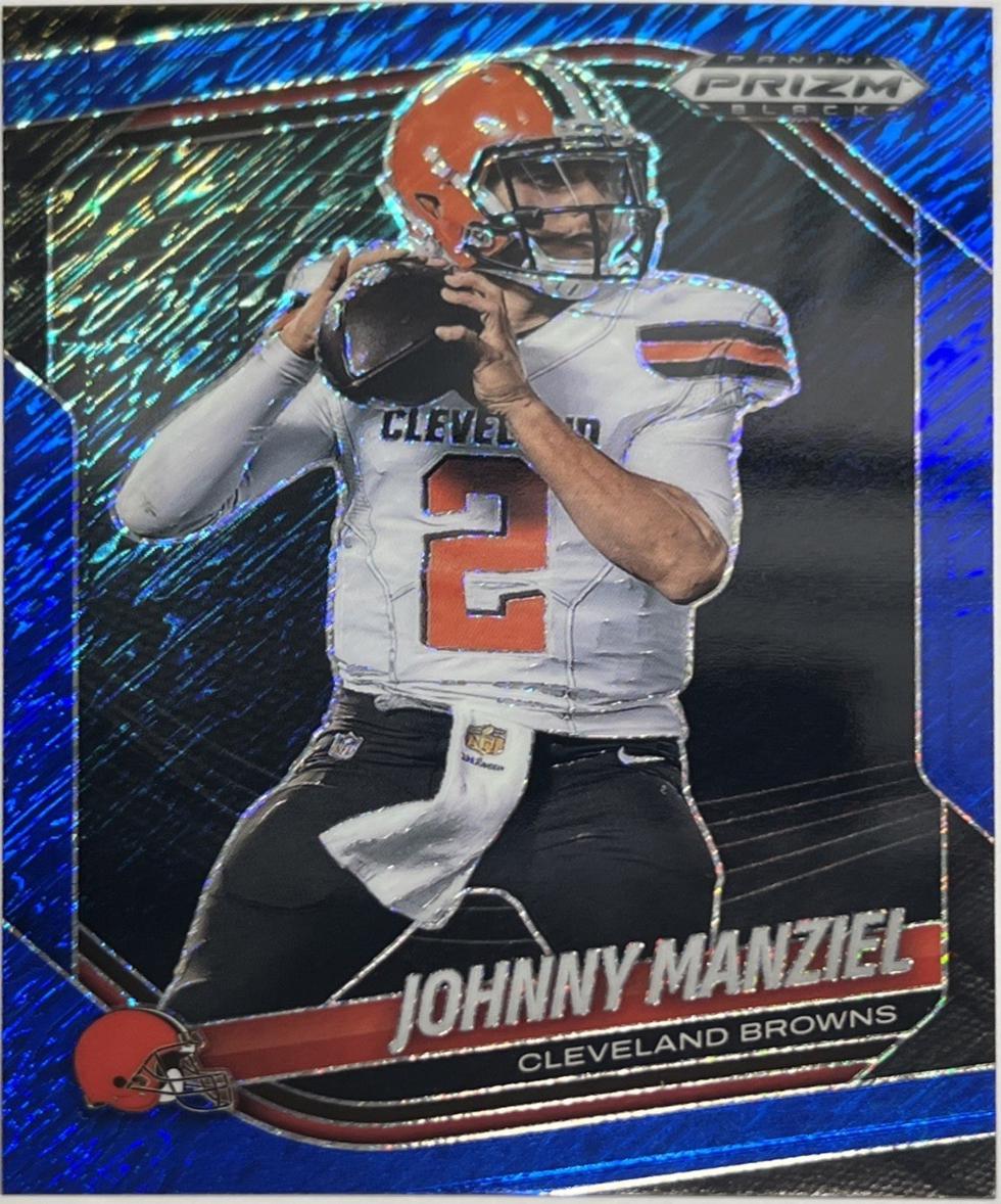 Johnny Manziel [Blue Shimmer] #33
