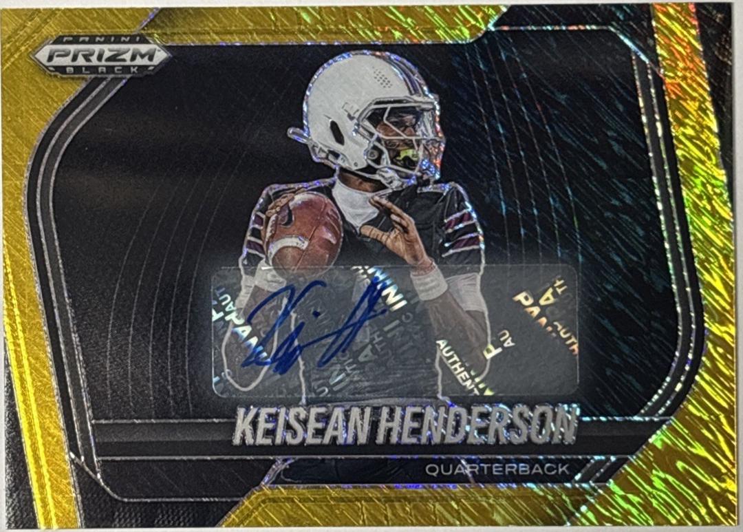 Keisean Henderson [Autograph Gold Shimmer] #199