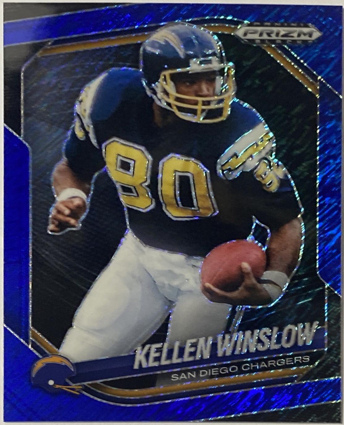 Kellen Winslow [Blue Shimmer] #129