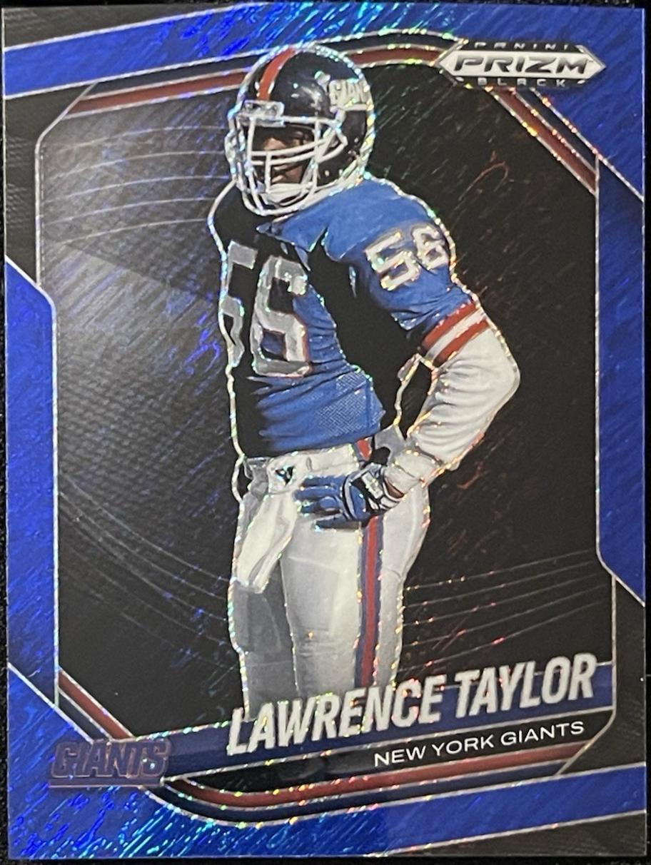 Lawrence Taylor [Blue Shimmer] #100
