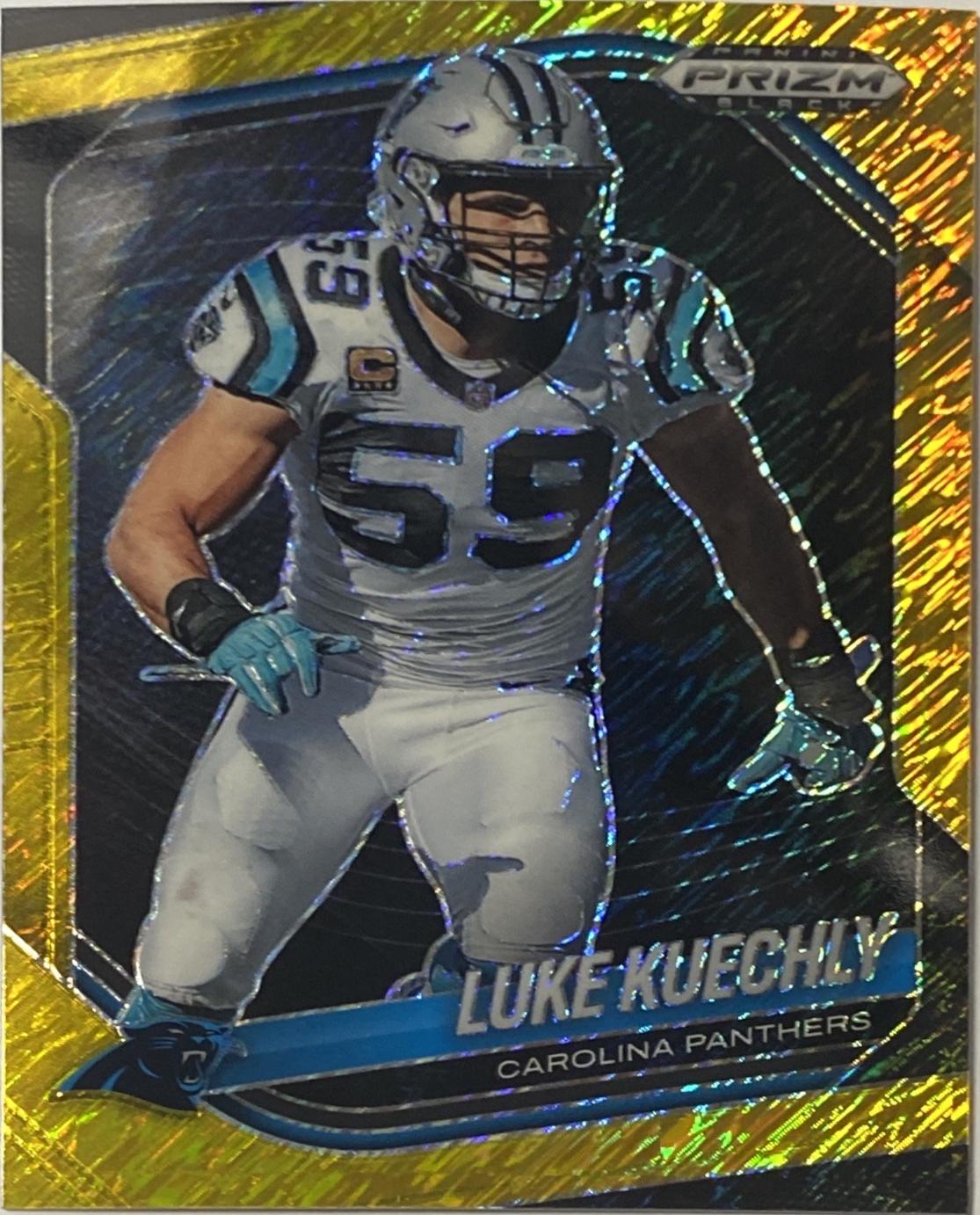 Luke Kuechly [Gold Shimmer] #18