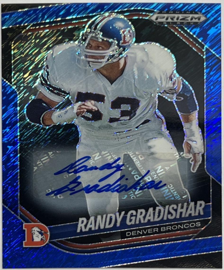 Randy Gradishar [Autograph Blue Shimmer] #50
