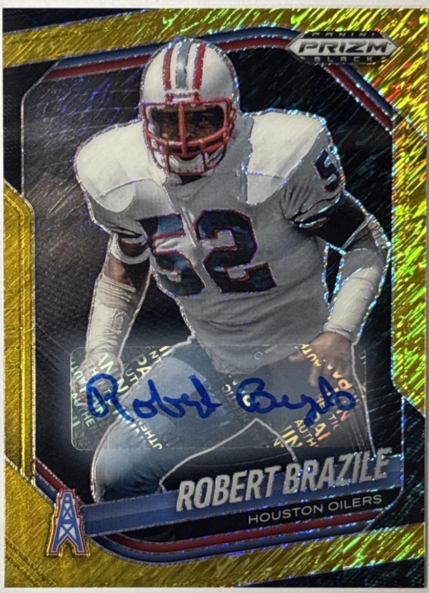 Robert Brazile [Autograph Gold Shimmer] #64