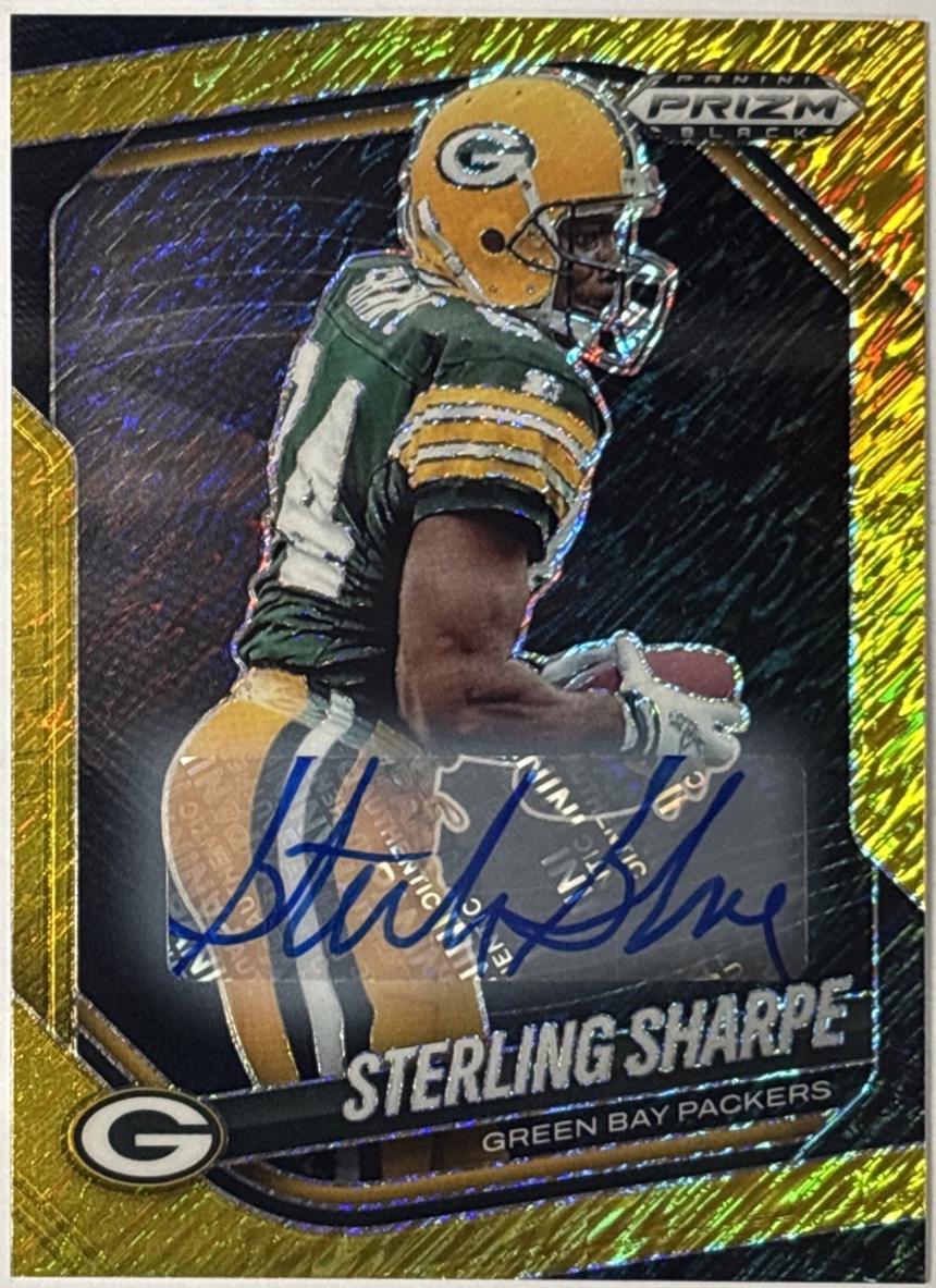 Sterling Sharpe [Autograph Gold Shimmer] #63